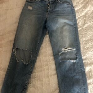 MOTHER Superior Light Blue Denim